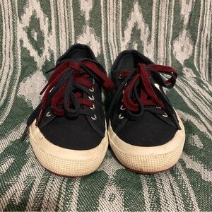 Sandro X Superga Cotu 2750 Sneakers Navy Blue